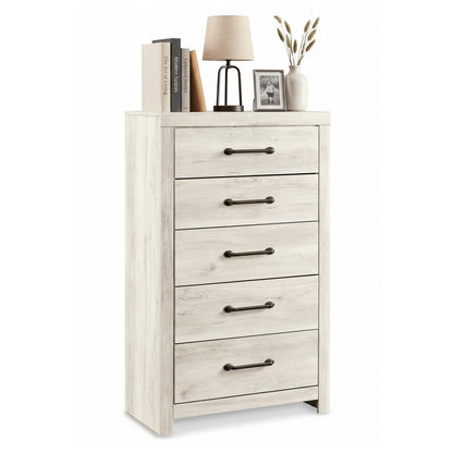 Signature Design by Ashley Rustic 6 Drawer Bedroom Dresser, Drystan