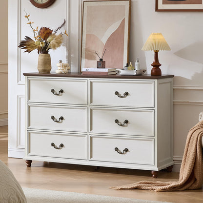 Joaxswe 24" Wide Farmhouse Night Stand Set of 2,Large End Table with 3 Drawers & Metal Handle,Wood Dresser for Bedroom,Bed Side Table Chest of Drawers Cabinet,Natural Nightstand for Living Room,Closet
