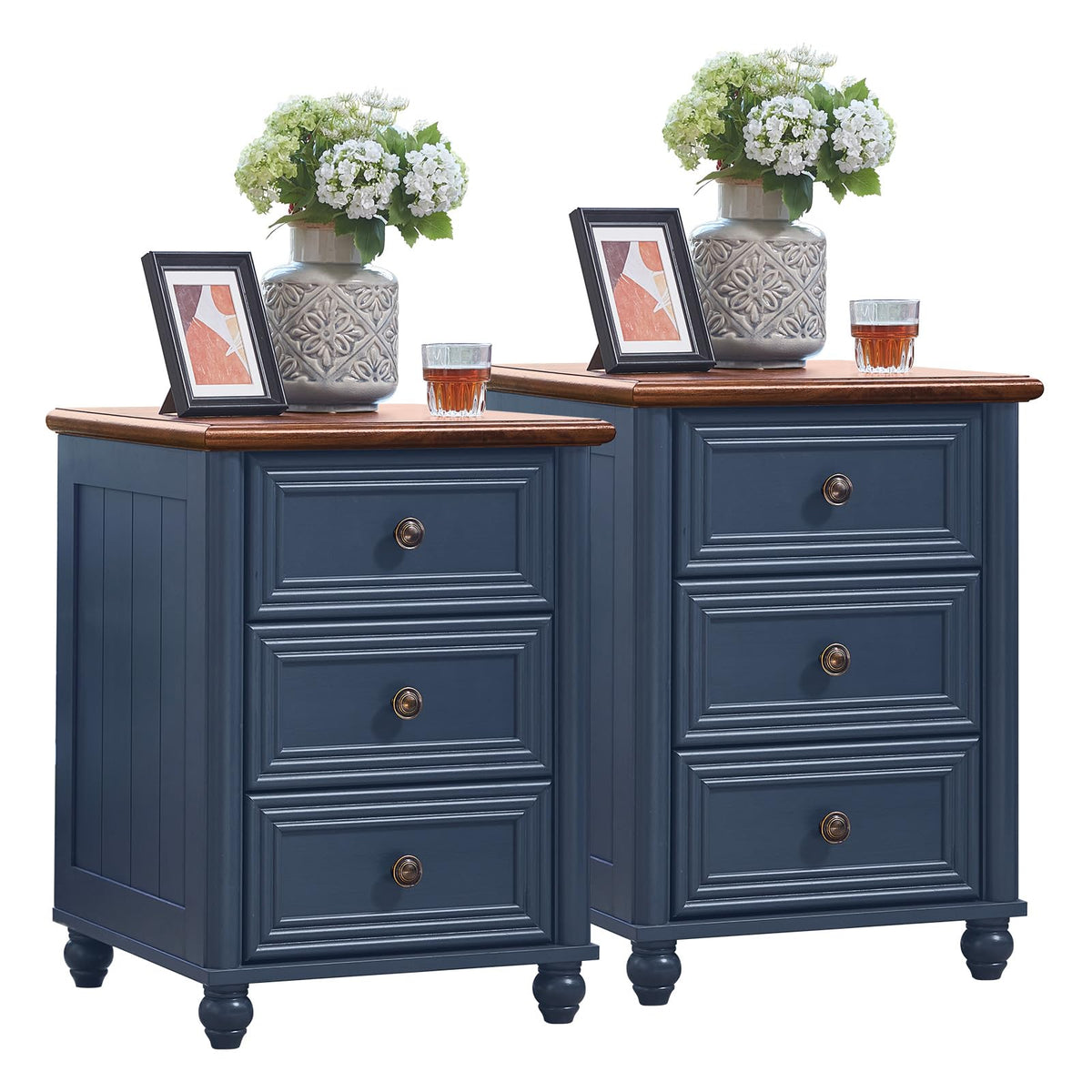 RWYHG Farmhouse 5 Drawer Dresser for Bedroom, 35.5" Small Dressers