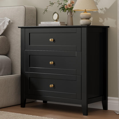Garvee 5 Drawer Dresser for Bedroom, Modern Tall Chest of Drawers with Metal Knobs, Wooden Clothes Storage Organizer for Closet, Nursery, Living Room, Apartment, Green