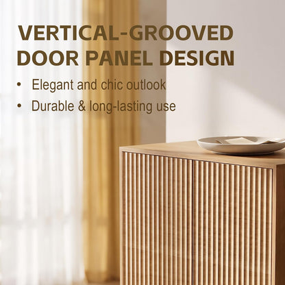 Fluted Modular Armoire w/Drawers, 31.5" W x 63" H