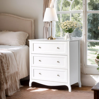 VINGLI Fluted Tall Dresser 5 Drawer, 23.66" W Chest of Drawers, Walnut Wood Dresser for Bedroom Mid Century Modern with Rounded Edge, 23.66" W*15.59" D*44.88" H