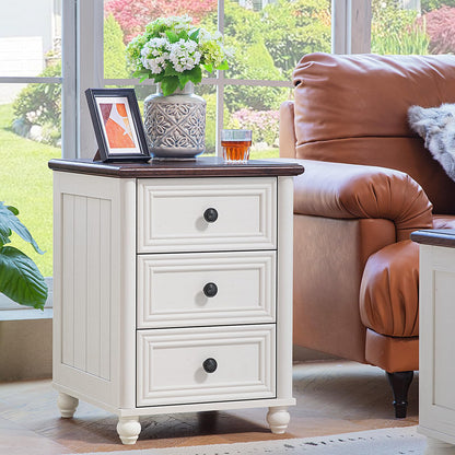 RWYHG Farmhouse 5 Drawer Dresser for Bedroom, 35.5" Small Dressers