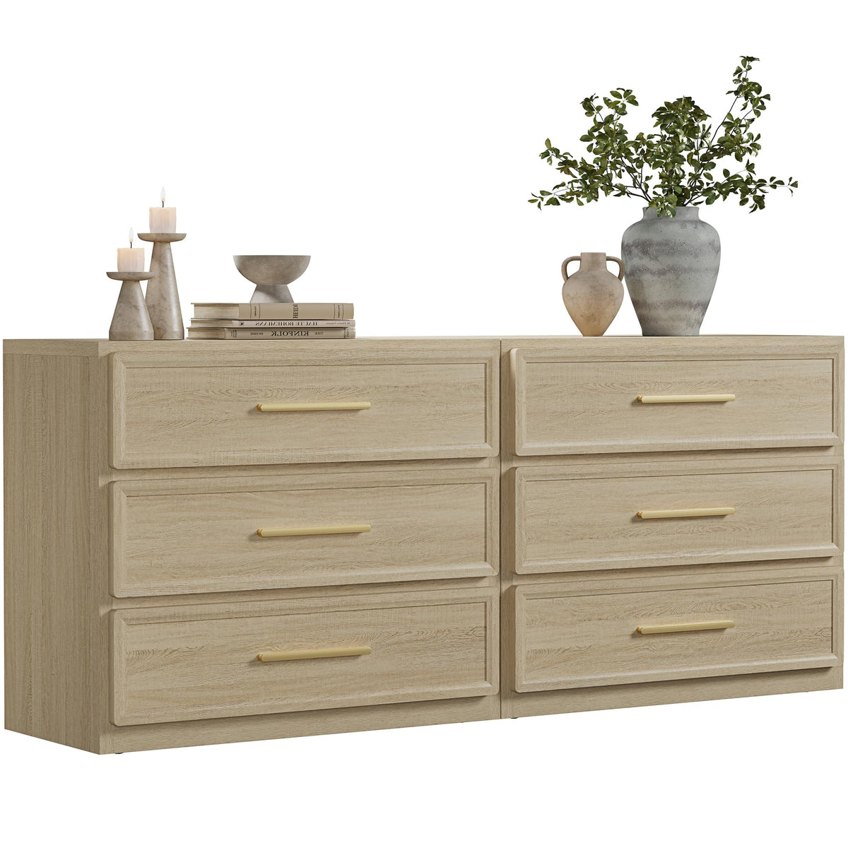 SICOTAS Oversized Night Stand Set 2 for Bedroom 31.3" Bedside Table