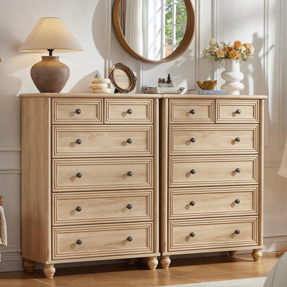 RWYHG Farmhouse 5 Drawer Dresser for Bedroom, 35.5" Small Dressers