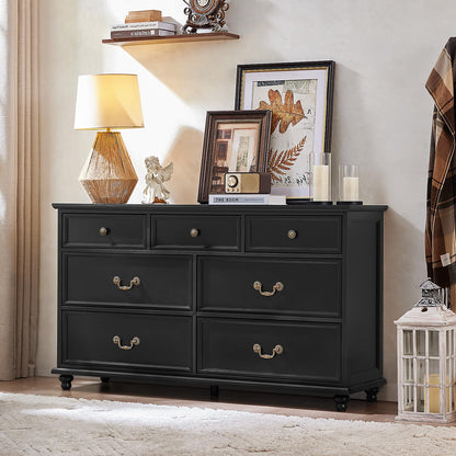 Joaxswe 24" Wide Farmhouse Night Stand Set of 2,Large End Table with 3 Drawers & Metal Handle,Wood Dresser for Bedroom,Bed Side Table Chest of Drawers Cabinet,Natural Nightstand for Living Room,Closet