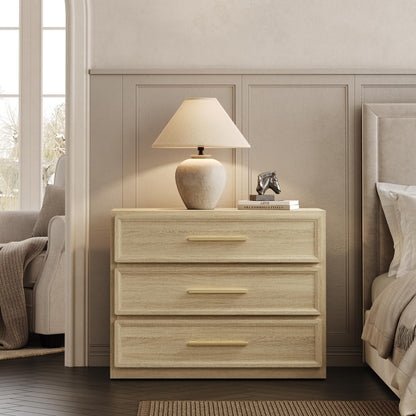 SICOTAS Oversized Night Stand Set 2 for Bedroom 31.3" Bedside Table