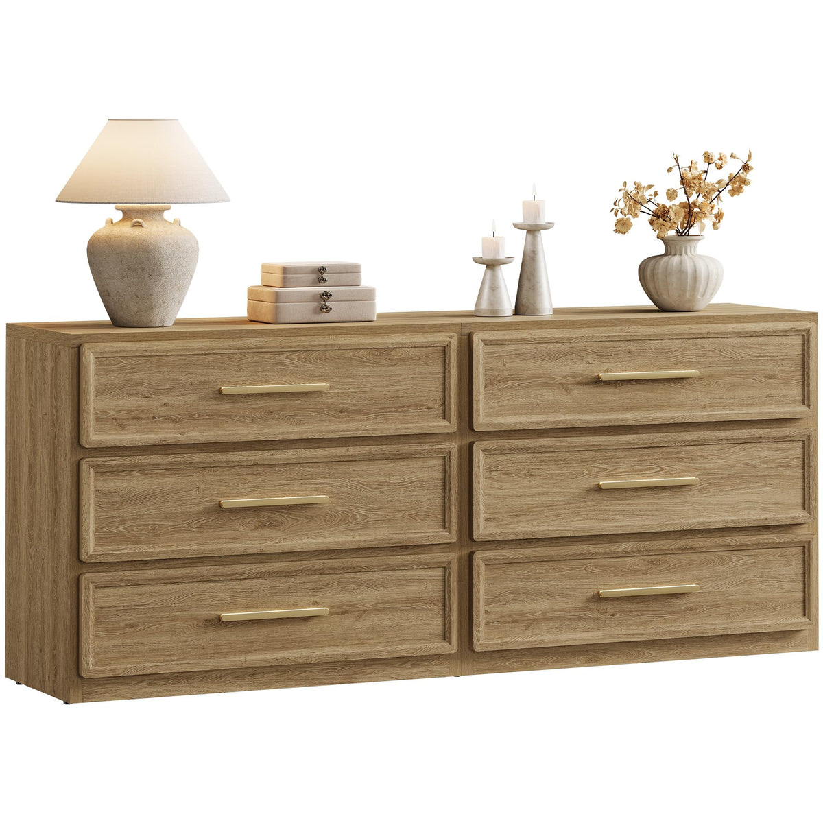 SICOTAS Oversized Night Stand Set 2 for Bedroom 31.3" Bedside Table