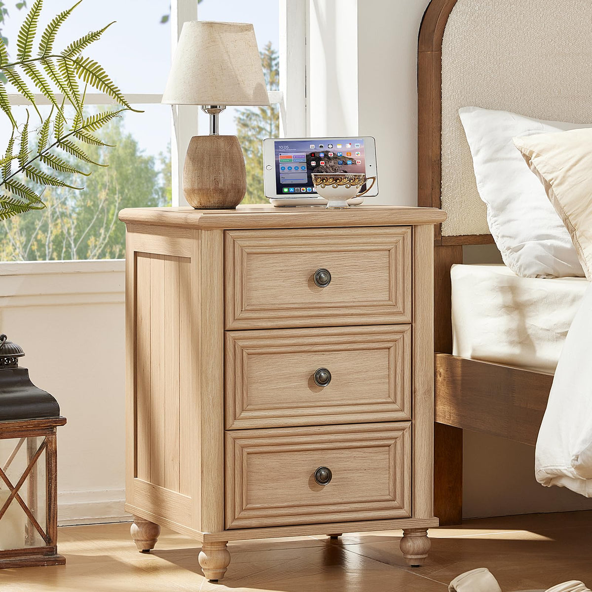 RWYHG Farmhouse 5 Drawer Dresser for Bedroom, 35.5" Small Dressers