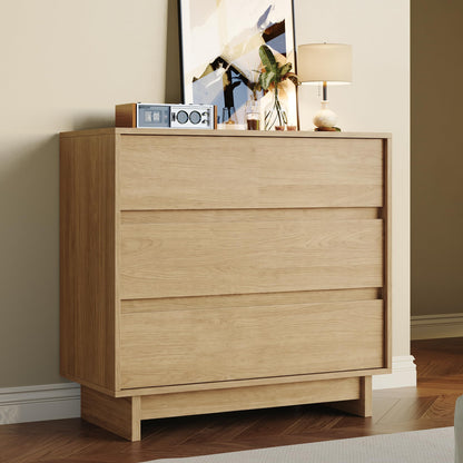 HOUROM Walnut Dresser for Bedroom, 59in Modern 9 Drawer Chest of Drawers
